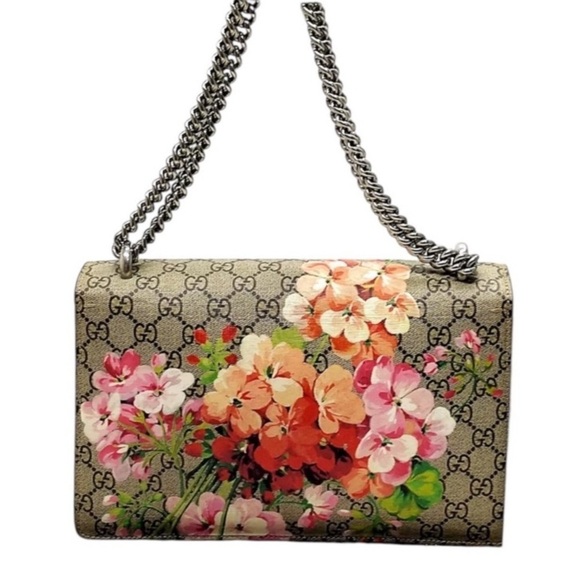 GUCCI “GG” Blooms Supreme Dionysus Shoulder Bag (Full Size,) Authentic. EUC - Picture 4 of 14